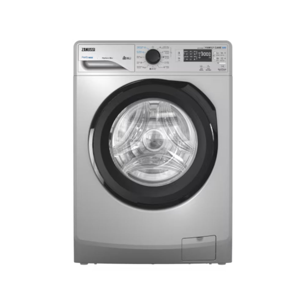 Zanussi Washing Machine Front Loading 8 Kg Silver ZWF8240SB5. Zanussi Washing Machine Front Loading 8 Kg Silver ZWF8240SB5.